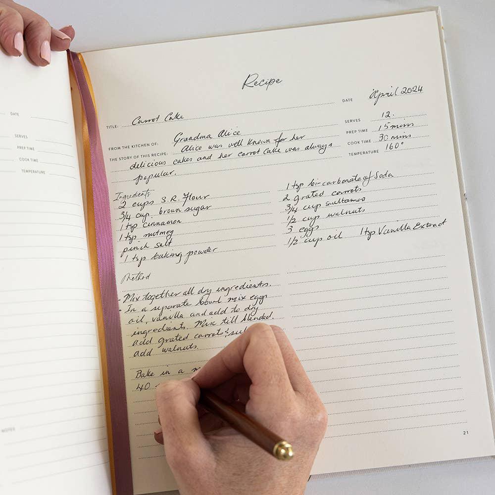 Ranunculus Heirloom Recipe Book